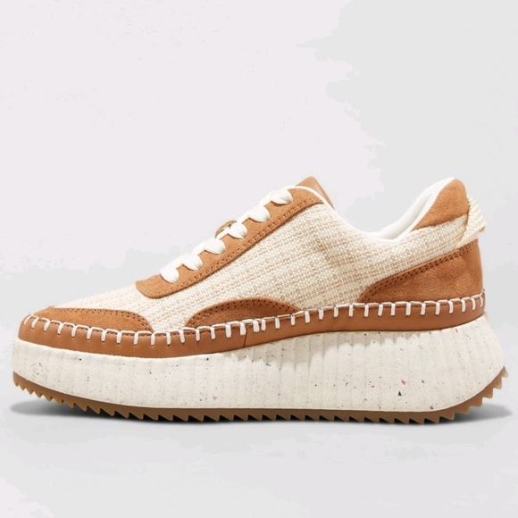 Universal Thread Women's Persephone Sneakers Tan - Picture 2 of 8